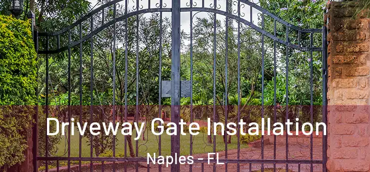  Driveway Gate Installation Naples - FL