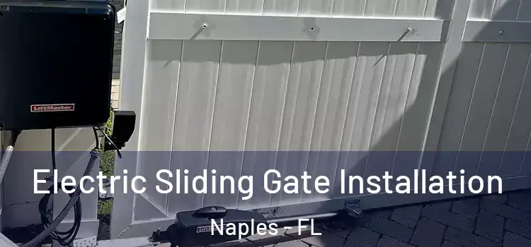  Electric Sliding Gate Installation Naples - FL