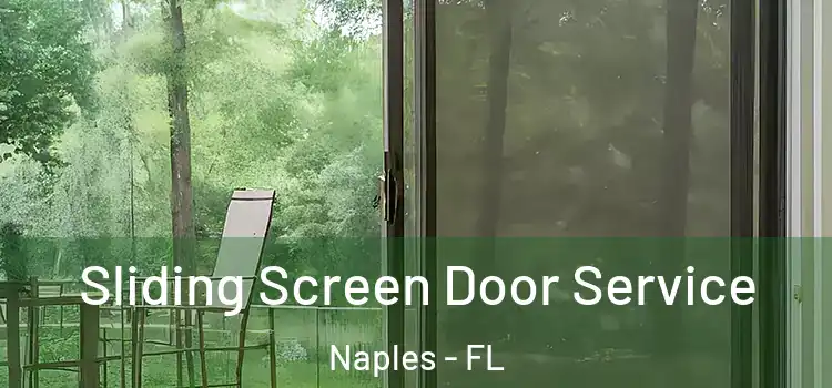  Sliding Screen Door Service Naples - FL